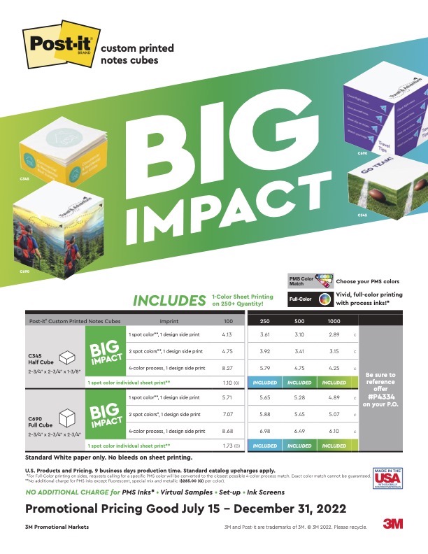 CB Marketing - 3M Big Impact Flyer